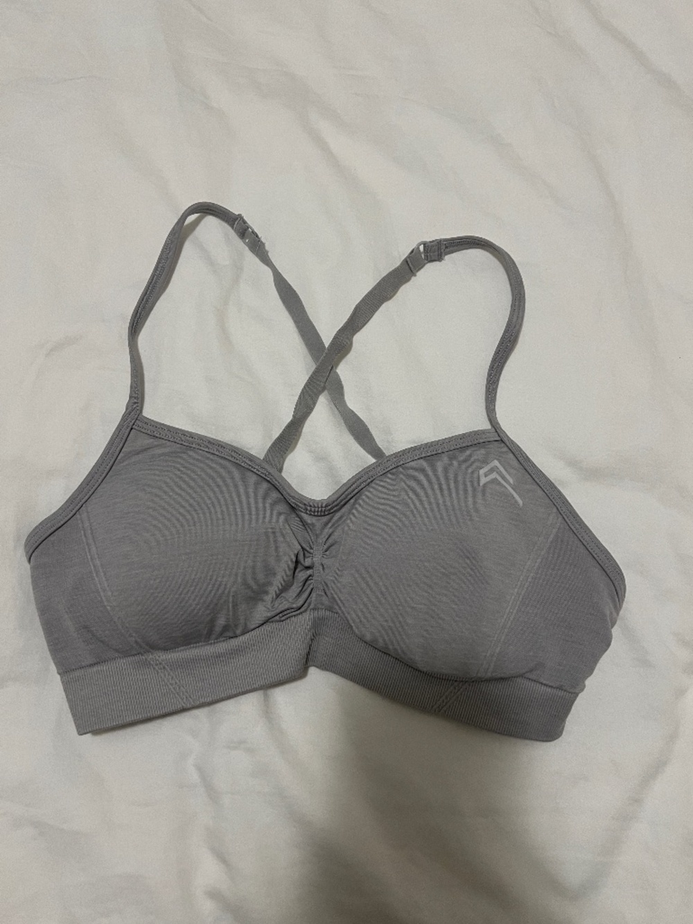 Oner Active Effortless Lift Strappy Bralette Light Grey
